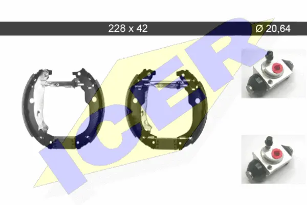 Brake Shoe Set (79KT0069 C)