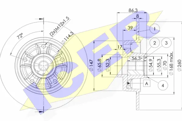 Brake Disc (78BD4023-1)