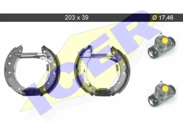 Brake Shoe Set (79KT0068 C)