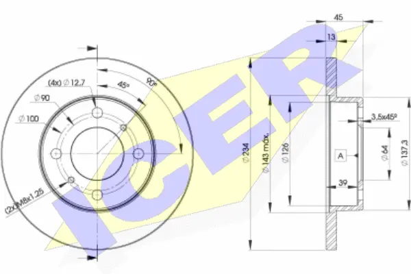 Brake Disc (78BD9280-2)