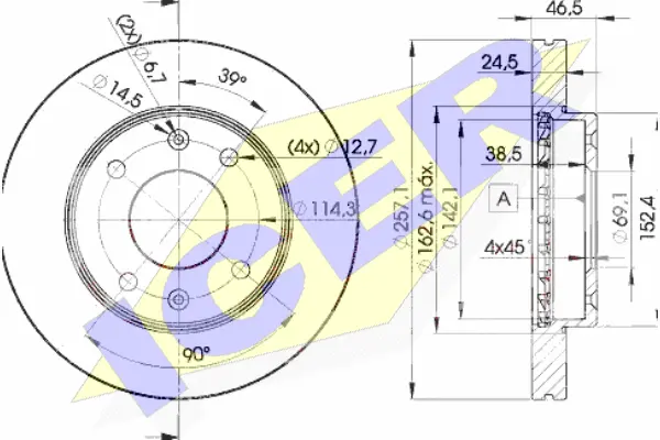 Brake Disc (78BD2902-2)
