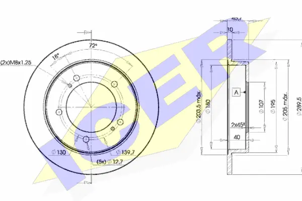 Brake Disc (78BD6970-2)