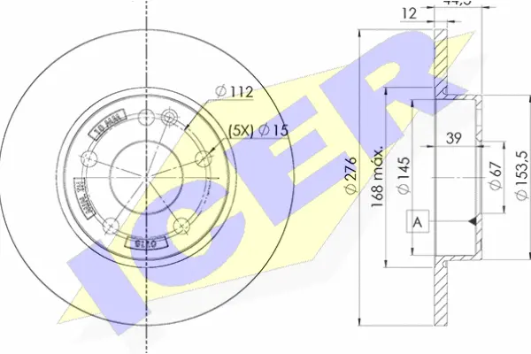 Brake Disc (78BD0118-2)