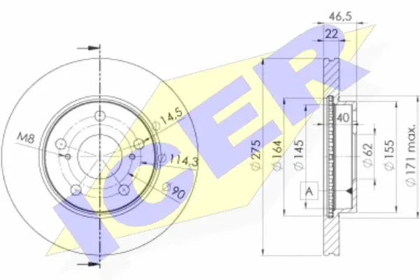 Brake Disc (78BD2890-2)