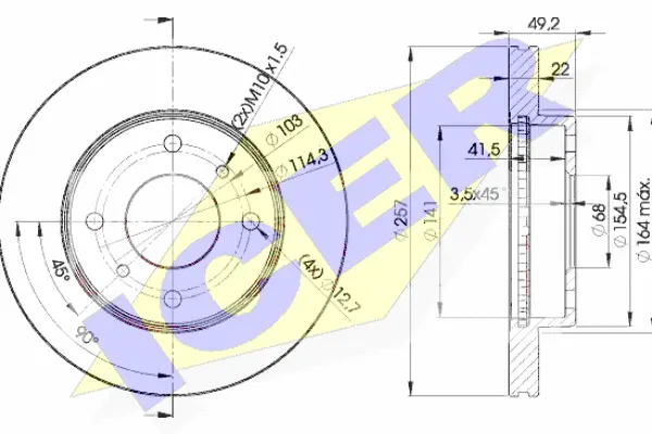 Brake Disc (78BD7101-2)