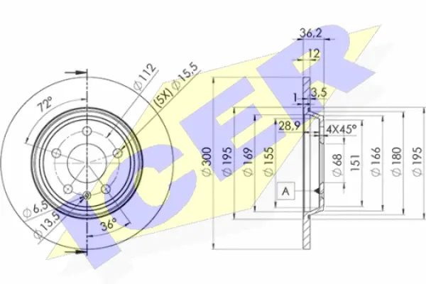 Brake Disc (78BD6075-2)