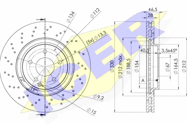 Brake Disc (78BD6478-2)