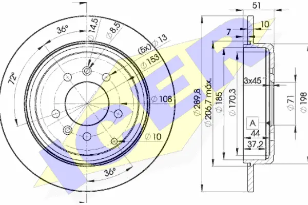 Brake Disc (78BD4686-2)