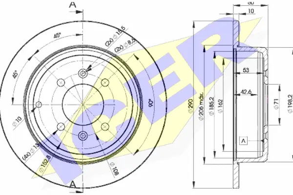 Brake Disc (78BD4250-2)