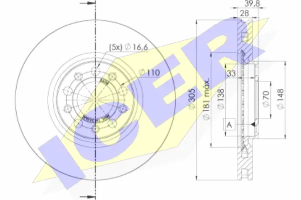 Brake Disc (78BD3608-2)