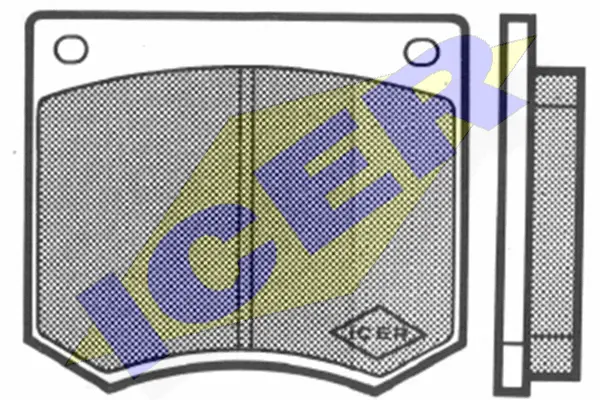 Brake Pad Set, disc brake (180093)