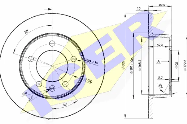 Brake Disc (78BD1410-2)