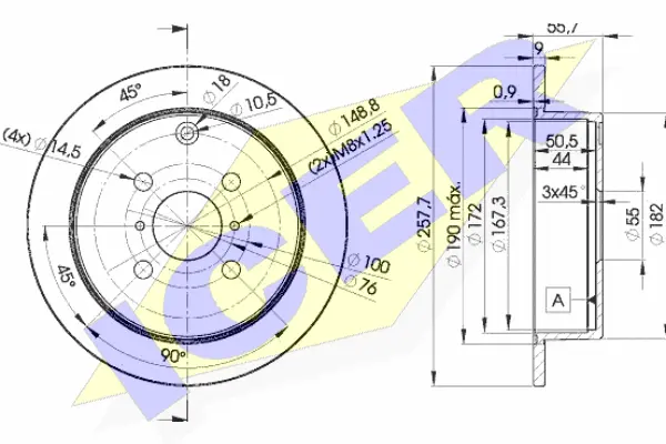 Brake Disc (78BD2251-2)