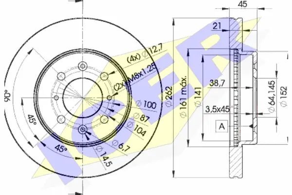 Brake Disc (78BD1700-2)