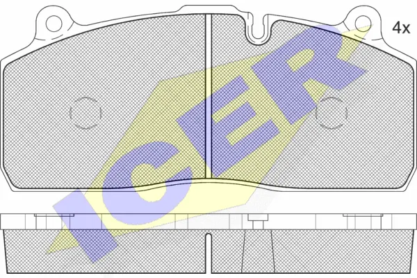 Brake Pad Set, disc brake (152150)