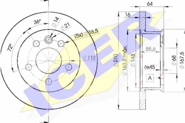 Brake Disc (78BD3013-2)