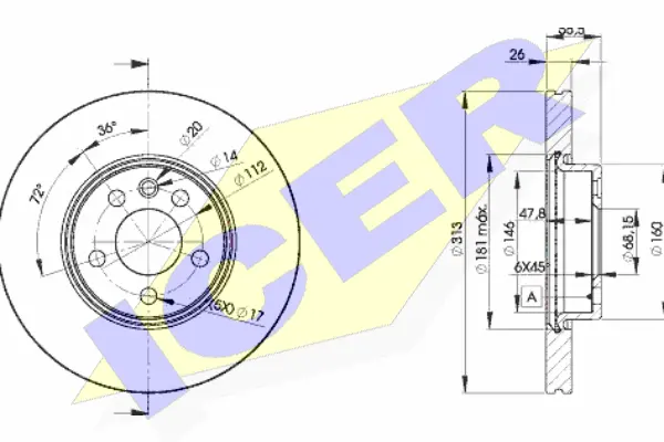 Brake Disc (78BD1530-2)