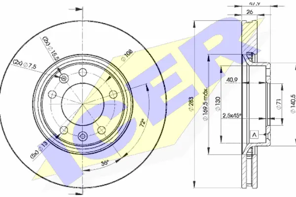 Brake Disc (78BD4660-2)