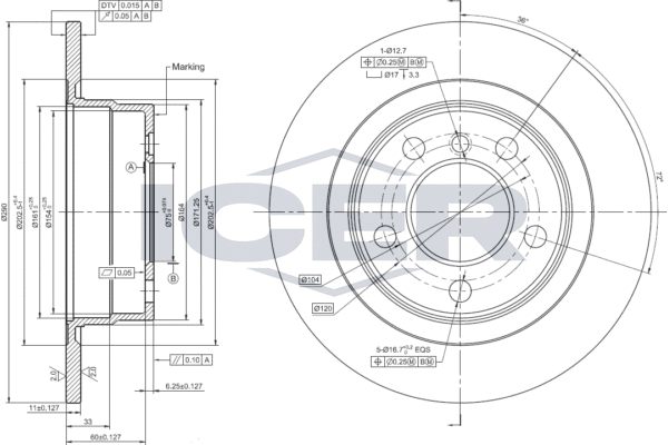 Brake Disc (78BD4667-2)