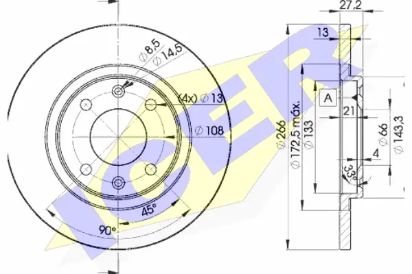 Brake Disc (78BD4692-2)