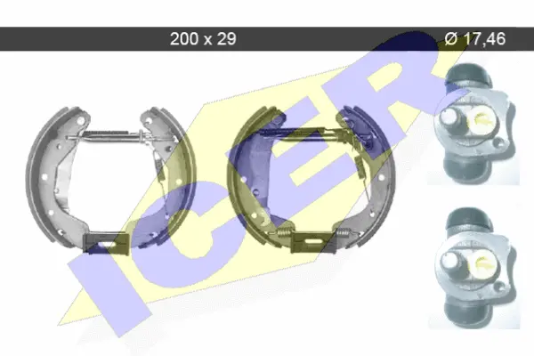 Brake Shoe Set (79KT0038 C)