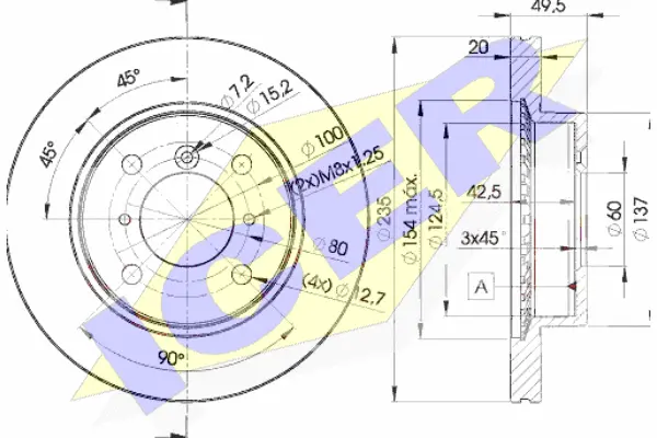 Brake Disc (78BD6101-2)