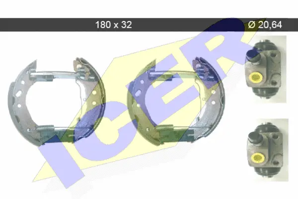 Brake Shoe Set (79KT0031 C)