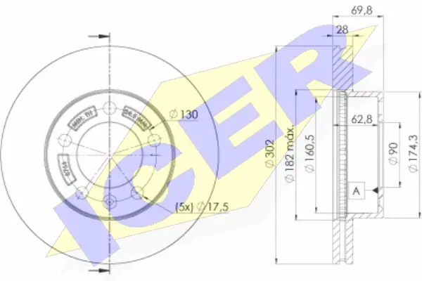 Brake Disc (78BD8766-2)