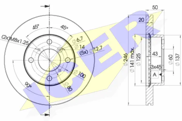 Brake Disc (78BD4801-2)