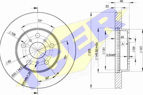 Brake Disc (78BD2090-2)