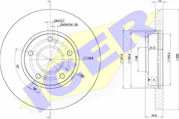 Brake Disc (78BD8801-2)