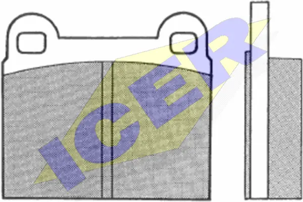 Brake Pad Set, disc brake (180078)