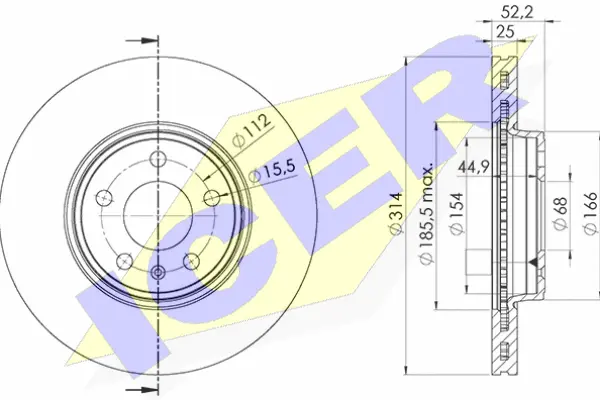 Brake Disc (78BD6077-2)