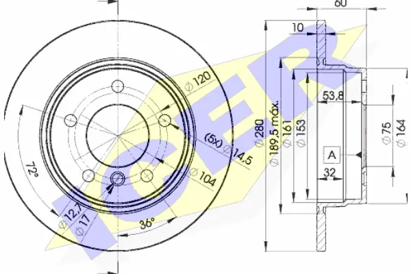 Brake Disc (78BD8936-2)