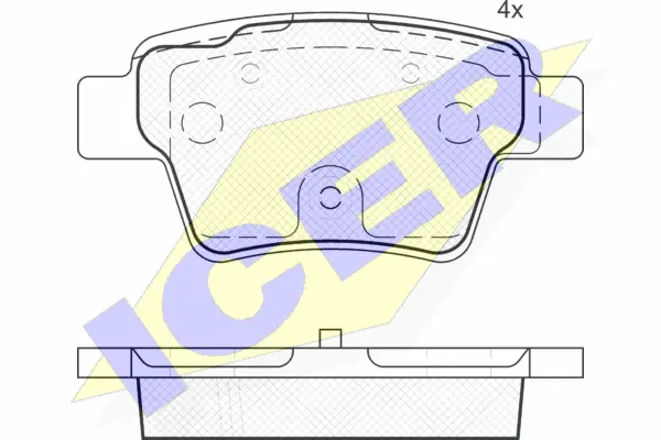 Brake Pad Set, disc brake (181765)