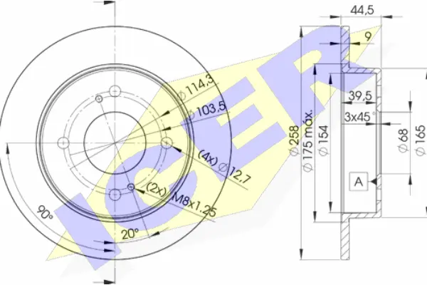 Brake Disc (78BD4201-2)