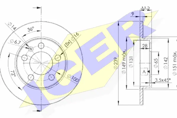Brake Disc (78BD5311-2)
