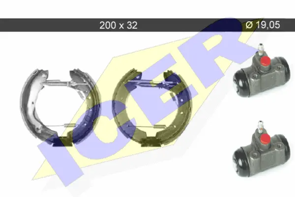 Brake Shoe Set (79KT0082 C)