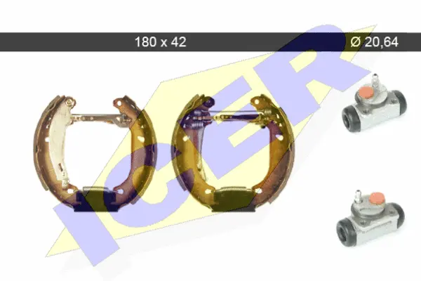 Brake Shoe Set (79KT0102 C)