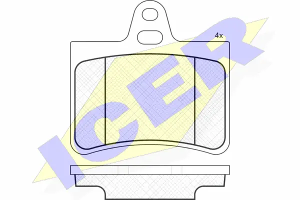 Brake Pad Set, disc brake (181407)
