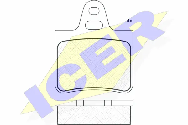 Brake Pad Set, disc brake (180292)