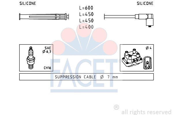 Ignition Cable Kit (4.7230)
