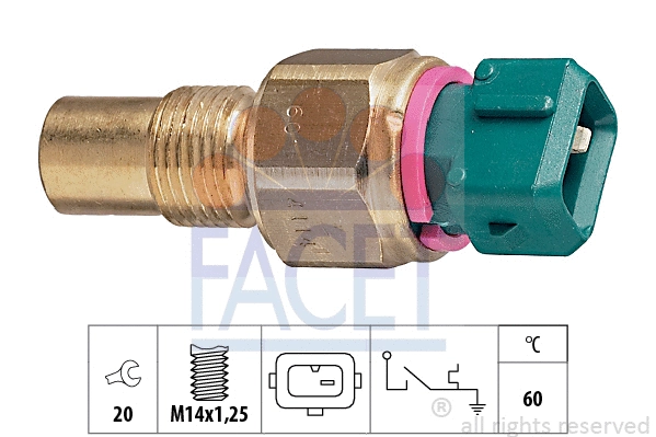 Temperature Switch, coolant warning lamp (7.4114)