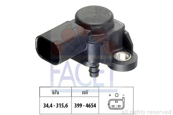 Air Pressure Sensor, altitude adaption (10.3165)