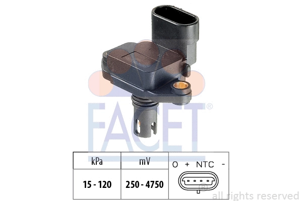 Air Pressure Sensor, altitude adaption (10.3086)