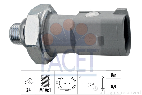 Oil Pressure Switch (7.0197)