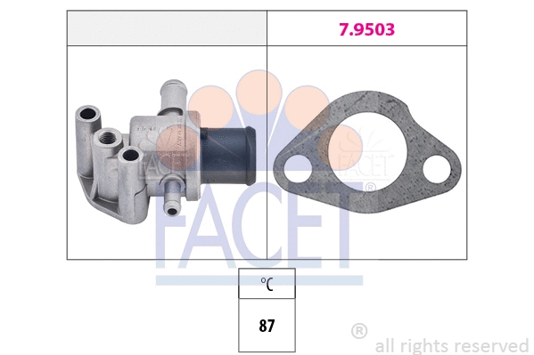 Thermostat, coolant (7.8105)