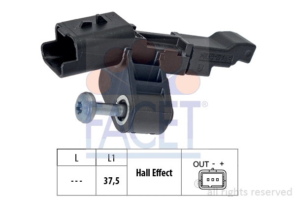 Sensor, crankshaft pulse (9.0806)