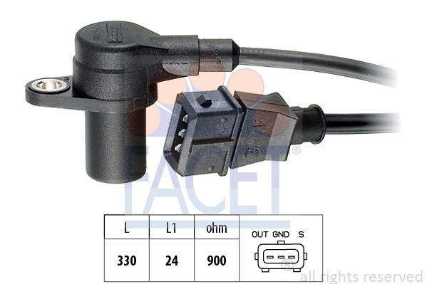 Sensor, crankshaft pulse (9.0090)