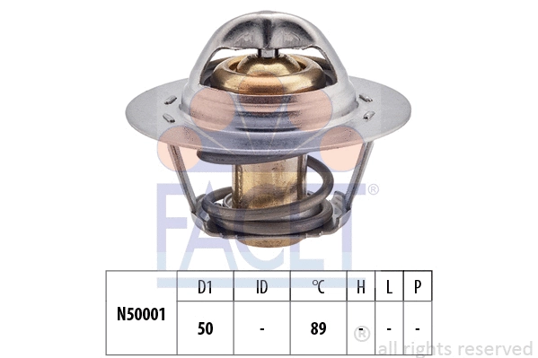 Thermostat, coolant (7.8322S)